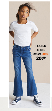 flared jeans korting