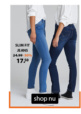 slim fit jeans mannen heren