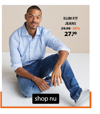 slim fit jeans mannen heren