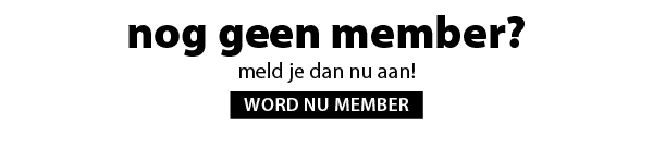 nog geen member? meld je aan