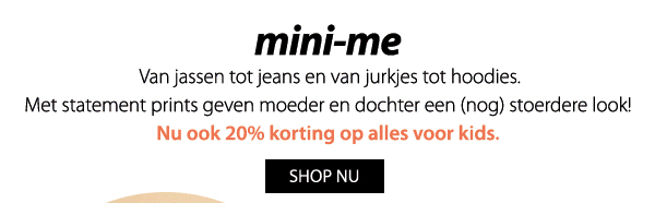 voor jou en je mini-me