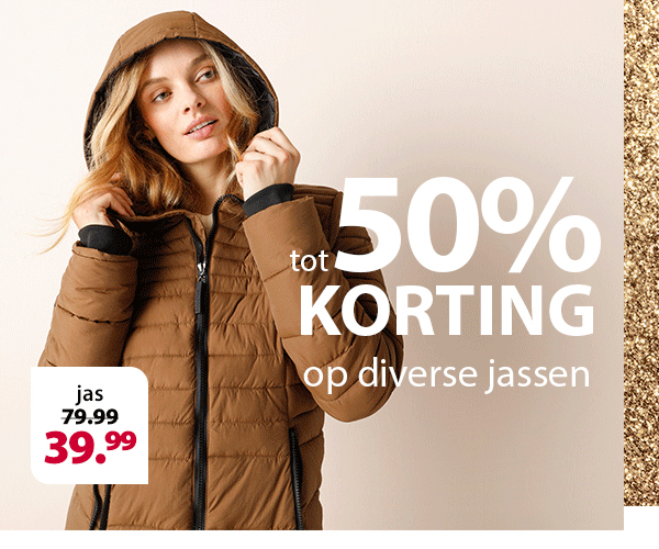 korting op jassen