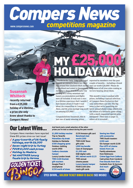 Compers News magazine cover