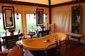 Four Seasons tented camp in Thailand